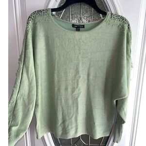 Cable &Gauge Knit Top Sz M